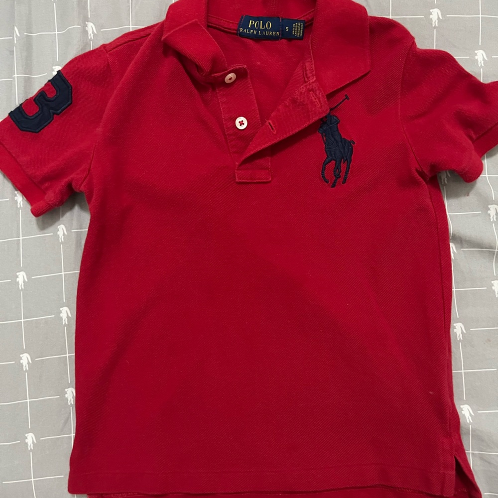 Ralph Lauren red Polo shift.